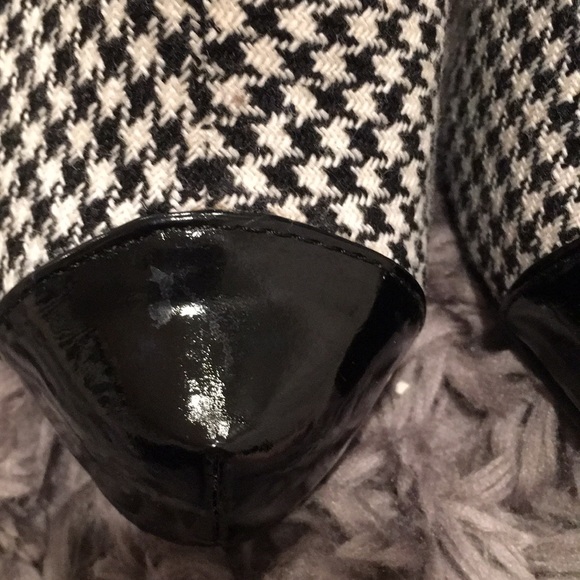 Bumper | Pointed Toe B&W Checkered Heel - Picture 2 of 7